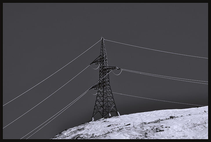 línia de poder, contacte, moderna senyal de la creu, connexió, neu