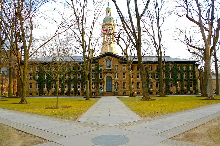 Princeton, New Jerseyssä, Nassau hall, yliopisto, koulu, College, Tower