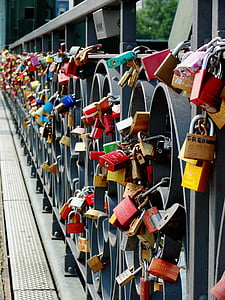 love locks, castles, love symbol, bridge, love castle, padlocks, love