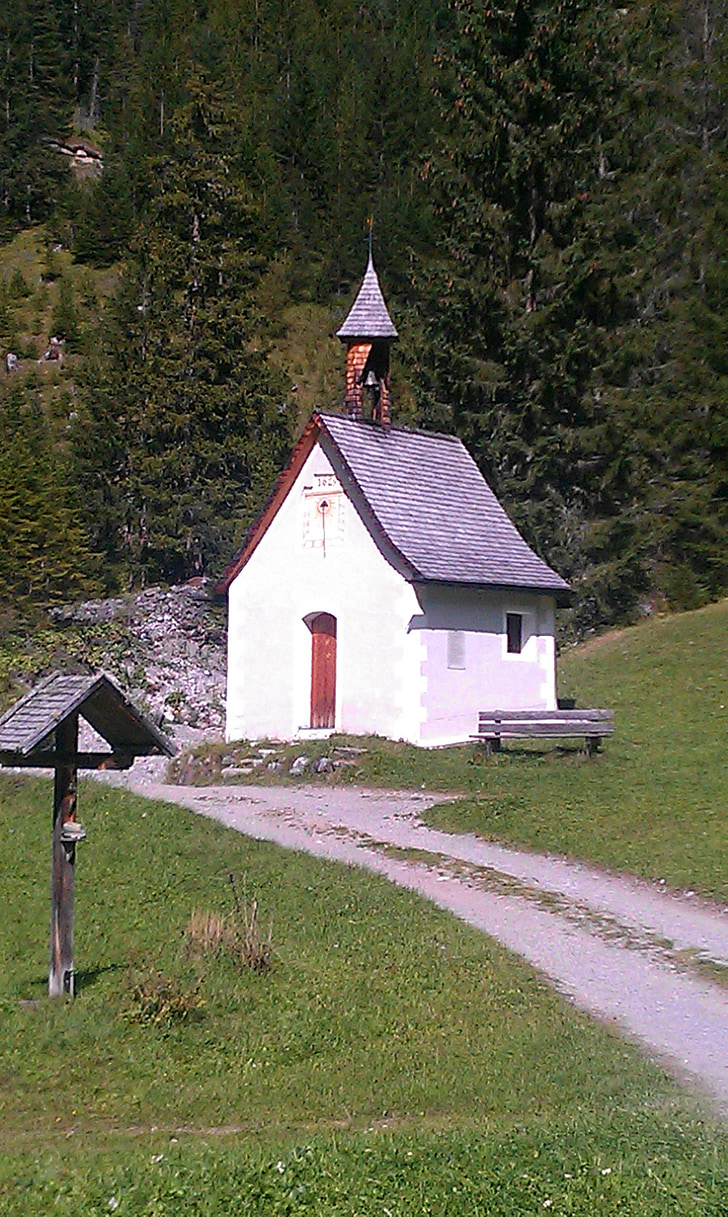 Chapelle, Église, été, alpin