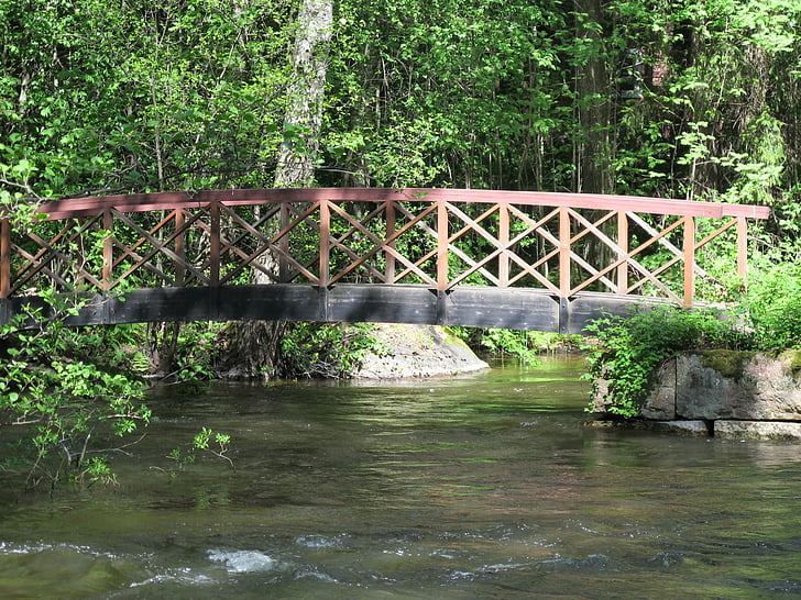 bridge, langinkoski, finnish, eagle