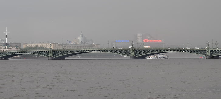 most, Rijeka, kiša, grad, vode, most - čovjek napravio strukture, poznati mjesto