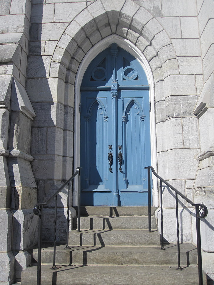 bažnyčia, durys, Architektūra, pastatas, senas, religija, įėjimas