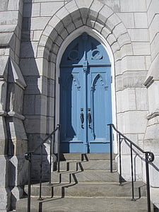 l'església, porta, arquitectura, edifici, vell, religió, entrada