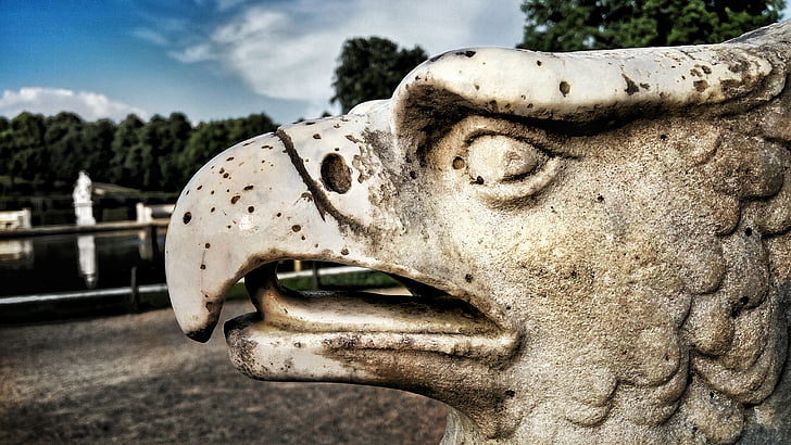 Potsdam, Parc, Brandenburg, figura de l'escultura, Parc sanssouci, estàtua, figura