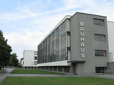 kiến trúc, Bauhaus, Dessau, trường cao đẳng, Gropius, xây dựng, di sản thế giới