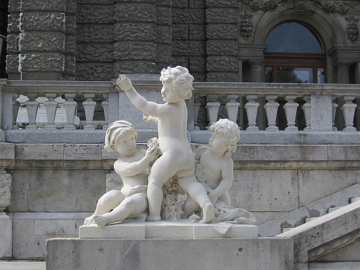 figures, escultura, Àustria, figura, estàtua, Museu, marbre