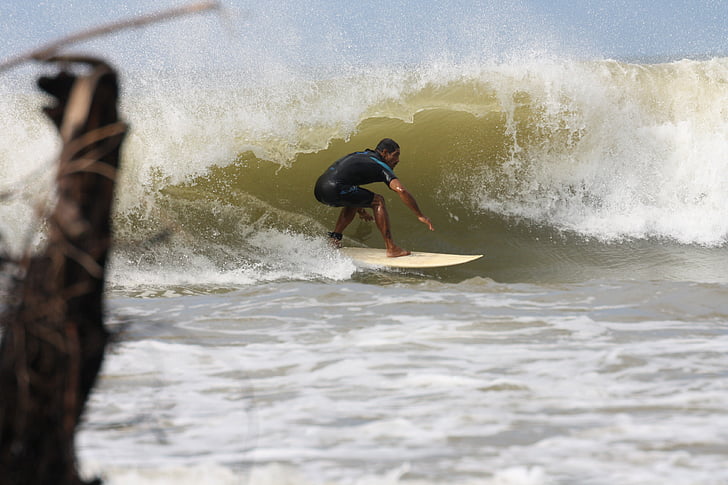 surfer, surf, golf