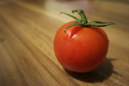 tomaatti, pinta, vihannekset, Frisch, puu, kokki, punainen