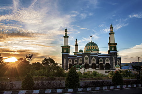 de moskee, lebong, Bengkulu, Indonesisch