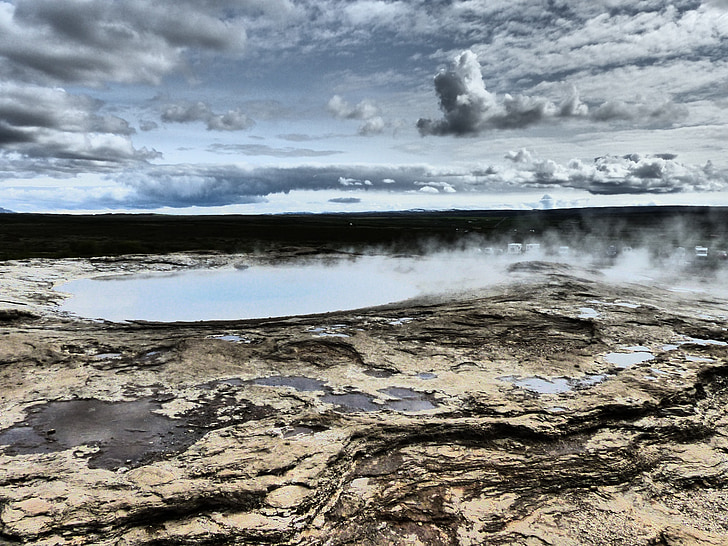 Islanda, geyser, natura, paesaggio