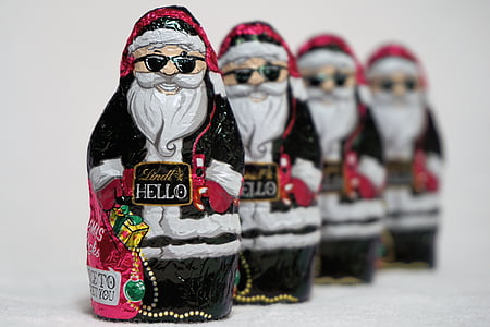 nicholas, chocolate, christmas, santa claus, figure, chocolate santa claus, sweet
