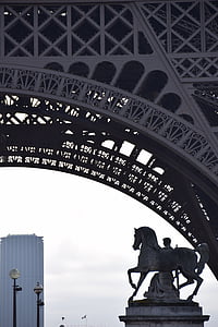 Παρίσι, Πύργος του Άιφελ, γέφυρα, Μνημείο, Eiffel, κεφαλαίου