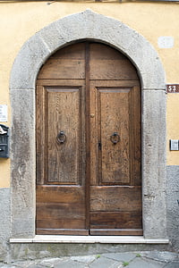 ドア, 入力, 木材, 家の入口, 正面玄関, 入力範囲, ゲート