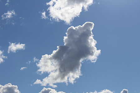 màu xanh, đám mây, Sunny, mặt trời và đám mây, mây - sky, bầu trời, nguồn gốc
