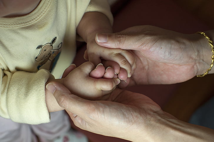 μητέρα και γιος, μωρό, χέρι, Αγάπη, το παιδί, οικογένεια, ανθρώπινο χέρι