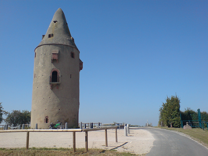 Tower, Vagttårnet, Schaaf hjem, Darmstadt, middelalderen, Hessen