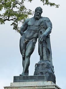 figure, statue, sculpture, man, art, body, park