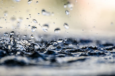 капка вода, капка, макрос, мокър, природата, елемент, дъжд