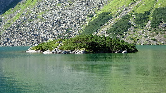 Tatry, βουνά, τα Όρη Τάτρα, τοπίο, το εθνικό πάρκο, νερό, λίμνη στο βουνό