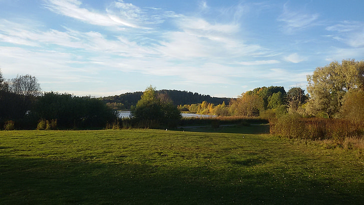 countryside, lake, forest, outdoors, holidays, summer, grass