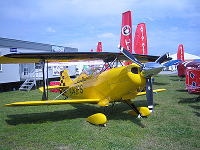 flyvemaskine, vintage, historie, luftfart, aviat fly, Washington, USA