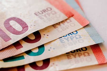 penger, euro, økonomi, valuta, kontanter, finansielle, investering