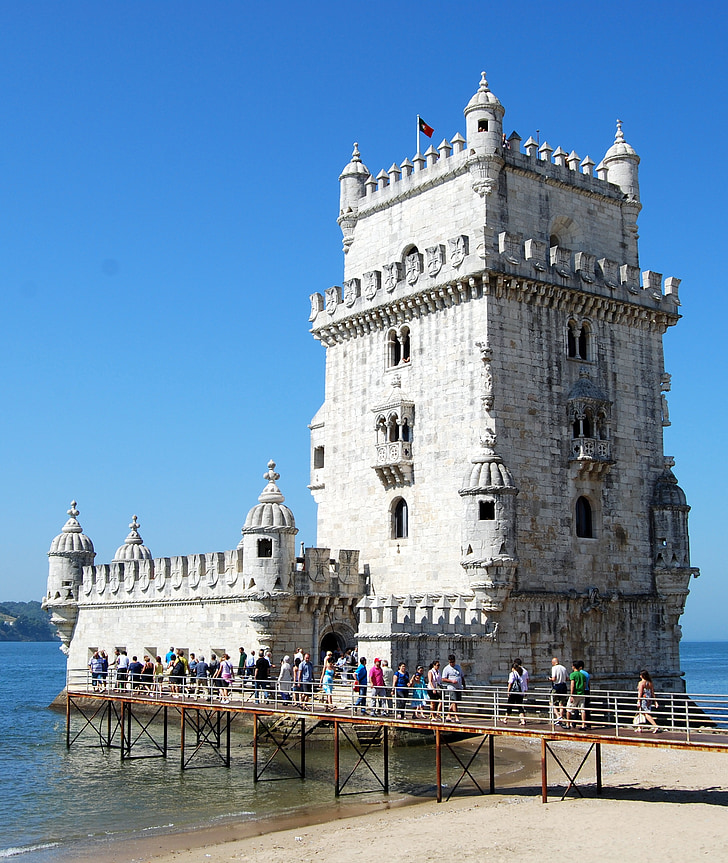 Betlehemben 's tower, Lisszabon, Portugália