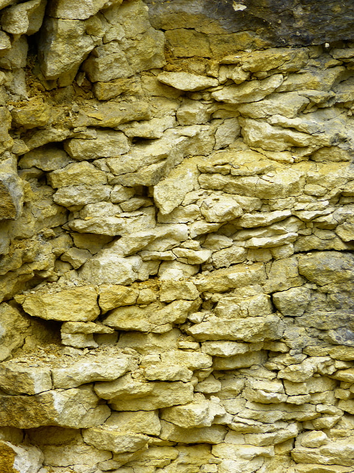 limestone, white jura, layered, gebankt, lime, quarry, stone