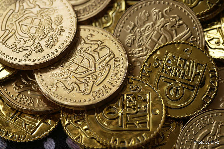 Bitcoin, monete, oro, soldi, valuta, ricchezza, ricca