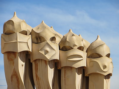 Barcelona, Gaudi, Spania, Catalonia, bygge, kunstnerisk, Guell