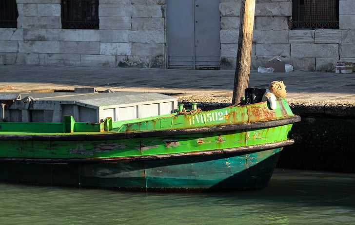 cizme, canal, umplute de animale, urs, singuratic, singur, Veneţia