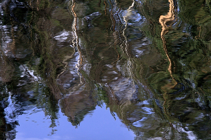 water, reflections, mirroring