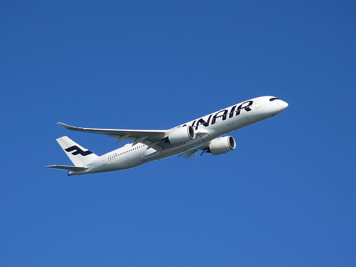 Airbus, L'a350, Finnair, aeromobili, aeroplano, Parco di Wells, Helsinki