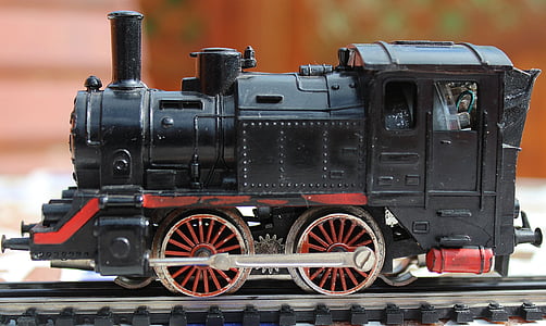 Modell-Eisenbahn, Eisenbahn, Lok, Dampflokomotive, Bahnverkehr, Lokomotive