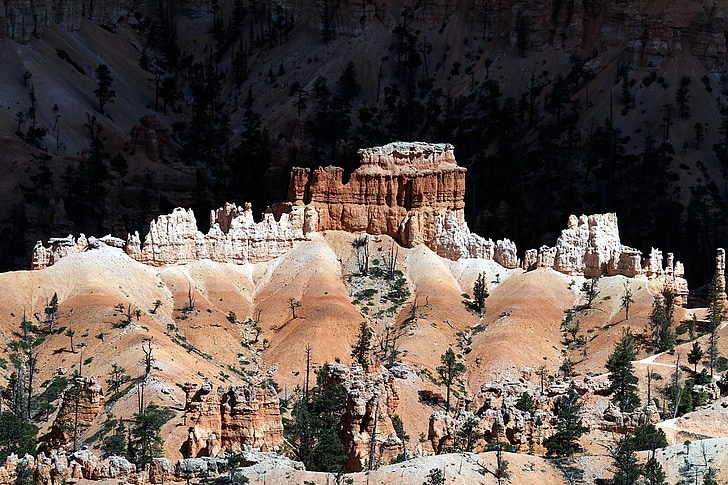 Bryce canyon, paunsaugunt plateau, Utah, krajobraz, zachód usa, cuda natury, park narodowy