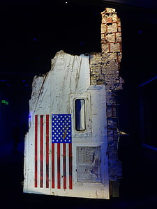 NASA, lanzadera de espacio, recorrido de espacio, fragmento de, restos del naufragio