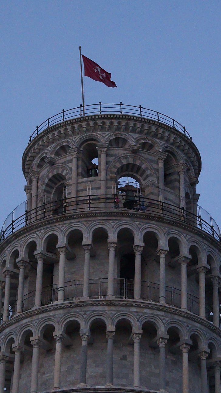 Piza, Italija, pasvirusio bokšto, Italų, Architektūra, orientyras, paminklas