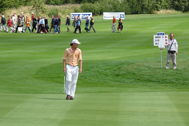 Marcel Siem, professionell golf, golfare, Golfbana, fairway, Golf
