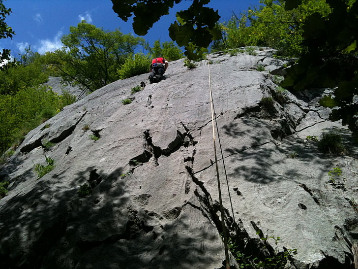 klatring, Rock, Lombardia, Italia