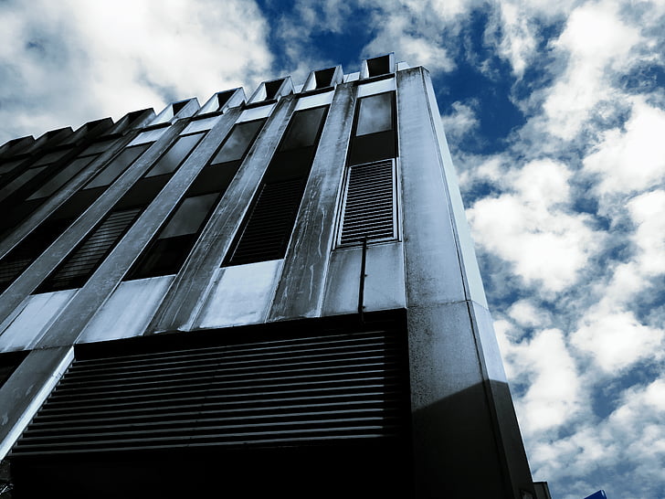 building, sky, architecture, urban, modern, skyscraper, construction
