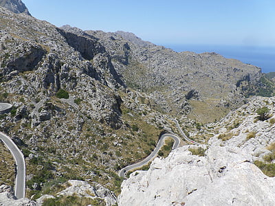 Tramuntana, Mallorca, natuur, kust, Middellandse Zee, Sierra de tramuntana, Rock