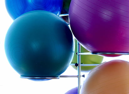arte, em forma de bola, balão, bolas, close-up, Cor, colorido