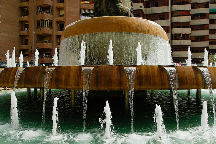 Spanje, Lorca, fontein