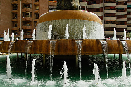 Spanien, Lorca, Brunnen
