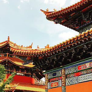 v provincii yunnan, budova, chrám