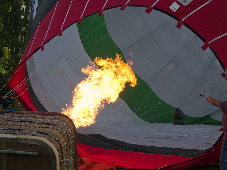 vrući zrak balon, balon, Hot air balon vožnja, let balonom, Augsburg