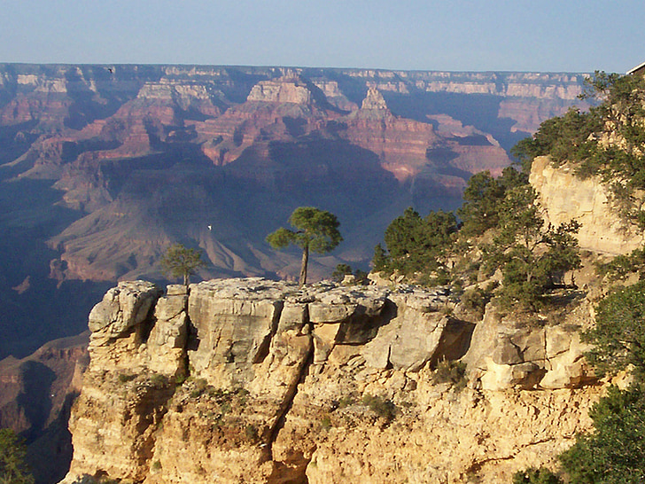 grand canyon, canyon, sunset, arizona, landscape, wilderness, scenery