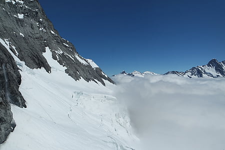 Sky, Glacier, Alperne, Interlaken, dalen, Tag, Mountain