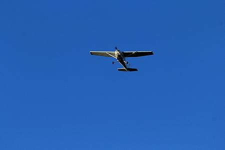 aircraft, propeller, fly, flyer, sport aircraft, blue, aviation